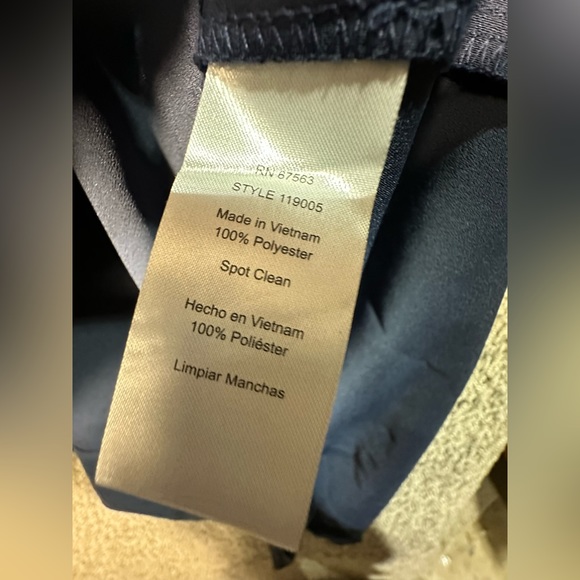 NWT S.L. Fashions Jewel Neck Halter Dress Size 14 - Picture 6 of 7